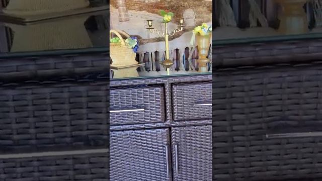 Плетеный комод из ротанга большой смотреть онлайн