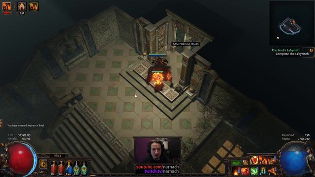 Cruel Labyrinth - Volatile Dead Inquisitor #22 - Let's Play Path of Exile 3.1: Hardcore Abyss Leagu смотреть онлайн