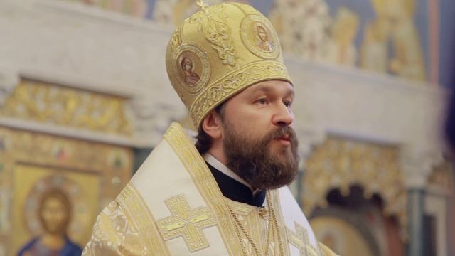 Проповедь митрополита Илариона после Божественной литургии в Неделю 21-ю по Пятидесятнице смотреть онлайн