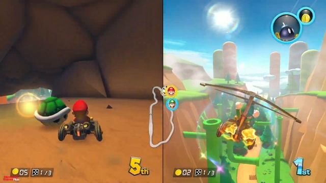Mario Kart 8 Deluxe – New DLC Wave 3 – 150 Cc (2 Players) HD