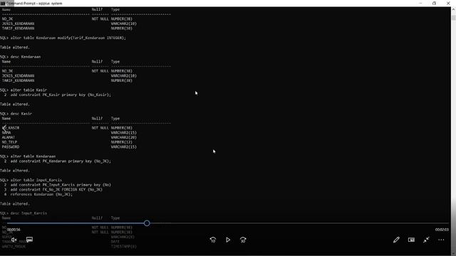 Membuat Database menggunakan Oracle di CMD berdasarkan ERD sebelumnya dari soal Praktikum&Asistensi смотреть онлайн