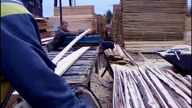 Sawmill In Russia - Sawing Of Timber - Production Of Sawn Timber In Russia