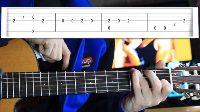 ЛАМБАДА на Гитаре + РАЗБОР смотреть онлайн