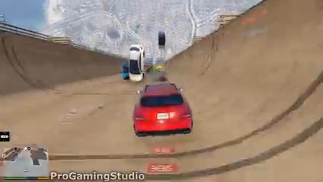 GTA 5 BIGGEST RAMP Jump Challange - Cars vs Biggest Ramp смотреть онлайн
