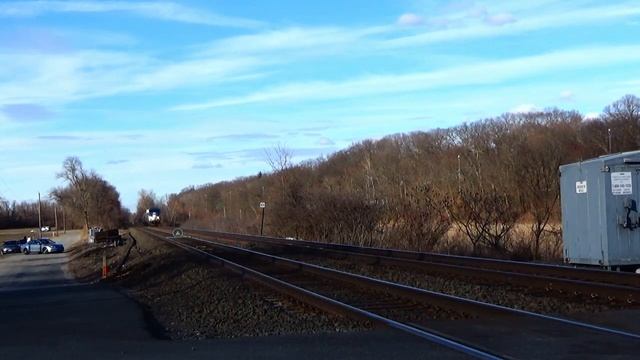 An Interesting Afternoon Chasing Amtrak Hospital Extra P933 3/9/23 Featuring Damaged P42 #121 смотреть онлайн