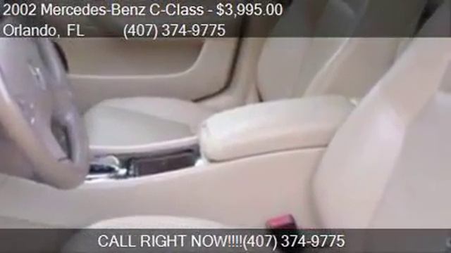 2002 Mercedes-Benz C-Class C 240 4dr Sedan for sale in Orlan смотреть онлайн