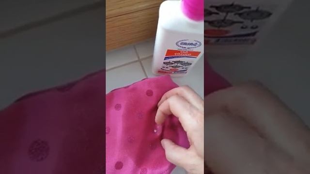 Как снять с одежды пластилин? Поможет "Анти-жир" компании Ersag! смотреть онлайн