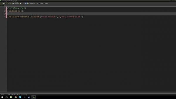 [Game Maker Tutorial] Simple Snow/Rain Effect