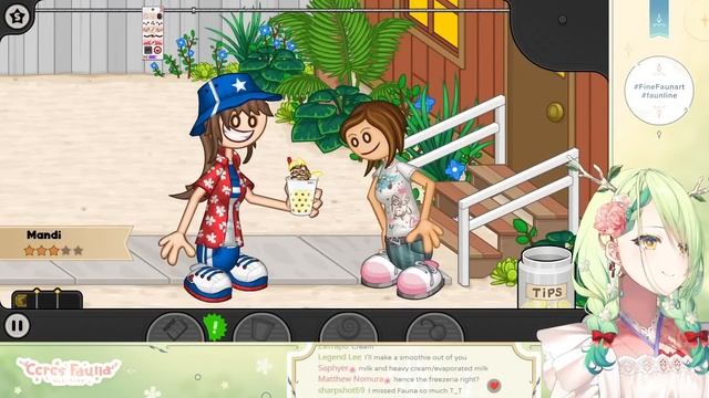 【Papa's Freezeria Deluxe】 Summertime milkshake makin' simulator смотреть онлайн