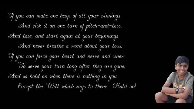 If by Rudyard Kipling смотреть онлайн