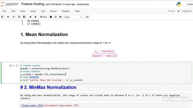 Feature Scaling | Feature Scaling in Python | Machine Learning Algorithms смотреть онлайн