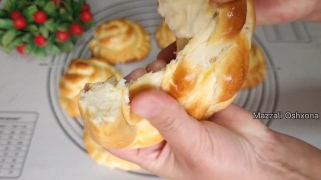 Гениально и Просто!Супер Красивая Формовка Вы Согласны! Как Красиво Приготовить Булочки!Mazzali смотреть онлайн