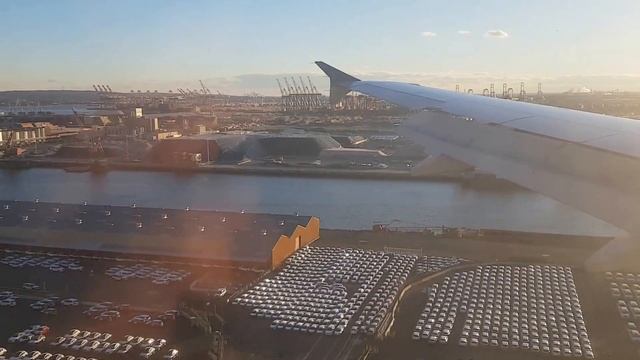 Landing New York Newark - GREAT View of Manhattan смотреть онлайн