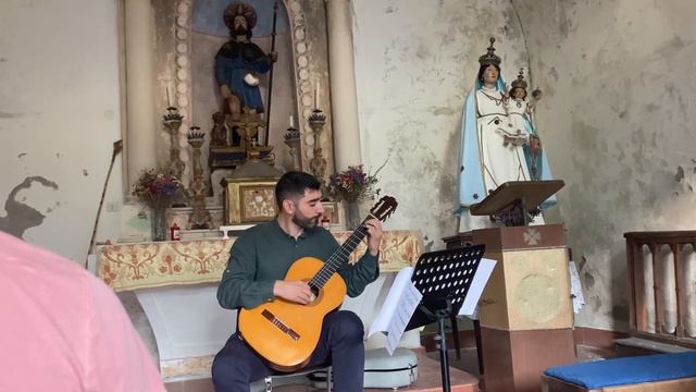 Tarrega: Adelita - Stefano Tempera, guitar (Live@Borgo in arte) смотреть онлайн