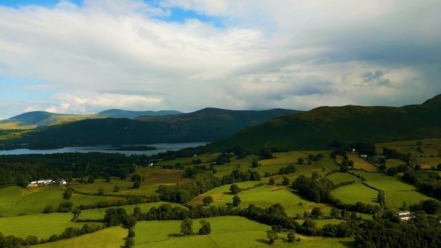 Stair, Lake District, UK, DJI, mini3pro , 4k смотреть онлайн