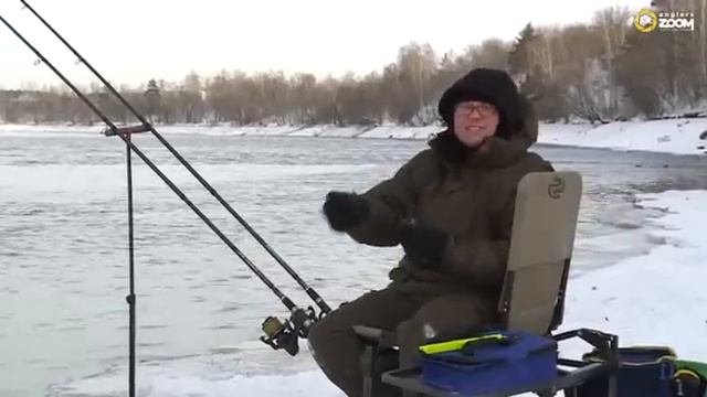 Зимний фидер. Ловля леща зимой! смотреть онлайн