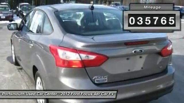 2012 FORD FOCUS Portsmouth, NH U0236 смотреть онлайн