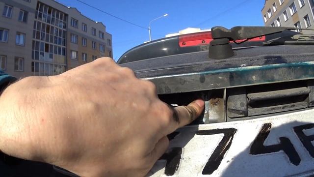 Подсветка номера Мазда МПВ-1 1996-штатная пришла в негодность. смотреть онлайн