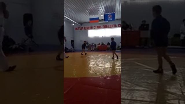 Схватки Витязей на соревнованиях по СамБО смотреть онлайн