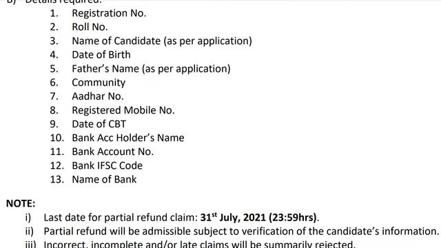 RRB Exam Fees Refund Official Notice Out 2021 रेल्वे ने जारी की लिंक अब वापस होंगी सभी की एग्जाम फी смотреть онлайн