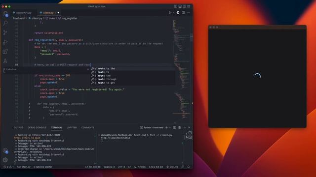 Python API Tutorial: Login System Using Flet & Flask смотреть онлайн