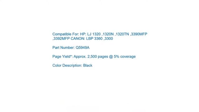 Lowest Prices Printer Toner Cartridge | Compatible Printer Toner смотреть онлайн