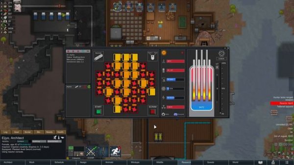 rimworld: rimatomics reactor explosion