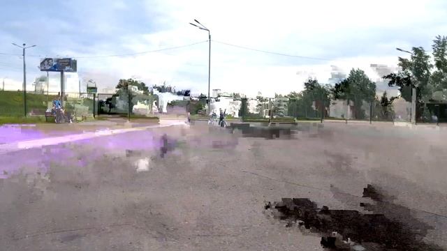 Ника катается на велике в парке Кто быстрее Беговел против велосипеда смотреть онлайн