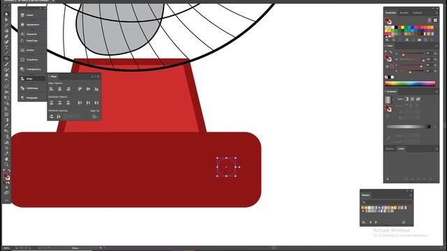 Designing a Table Fan l Learning 13 l Adobe illustrator course Urdu-हिंदी смотреть онлайн