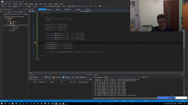 Stream — May 22, 2017 — Wingine | Game Engine in C++ — Part 2 смотреть онлайн