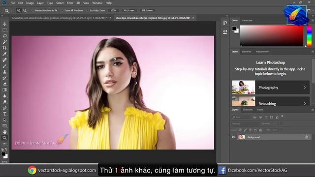 Hướng dẫn tách nền trong Photoshop chỉ 1 cú click chuột || Đồ họa trong tầm tay смотреть онлайн