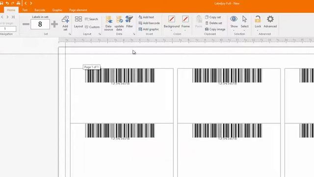 Labeljoy 6 - Generate Barcode And Qrcode
