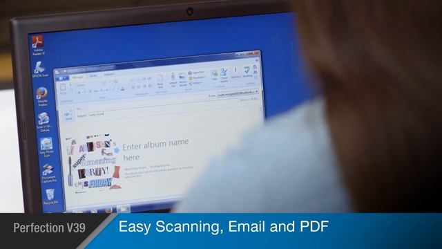 Epson Perfection V39 Photo and Document Flatbed Scanner смотреть онлайн