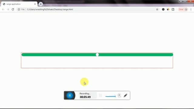 Input range slider application project | Custom range slider смотреть онлайн