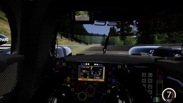 AC Porsche 919 EVO Nordschleife 4:42.632 Internal cam смотреть онлайн
