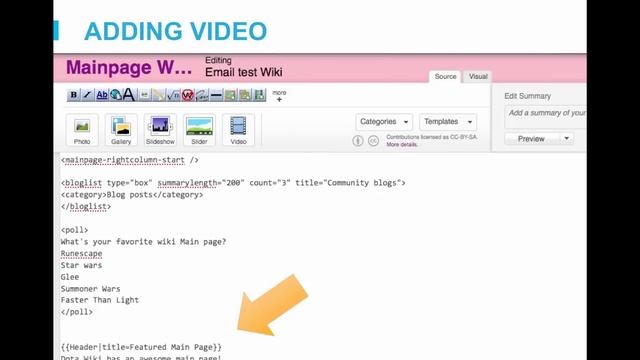 Mainpages 101 - How to make a great main page for your wiki смотреть онлайн
