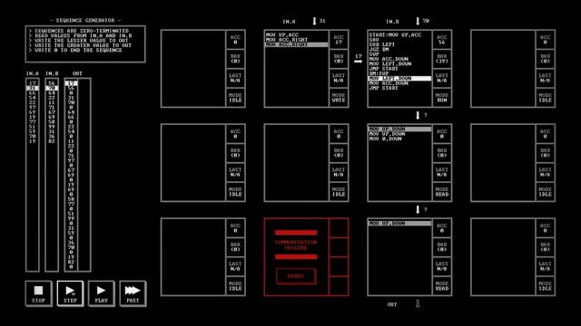 TIS-100 Sequence Generator смотреть онлайн