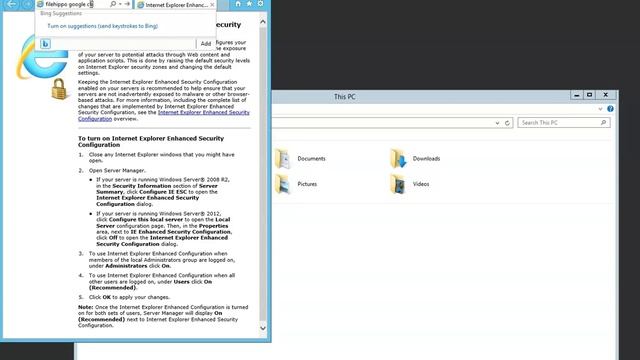 RDP - How to fix cannot access website using Internet Explorer on Windows Server смотреть онлайн