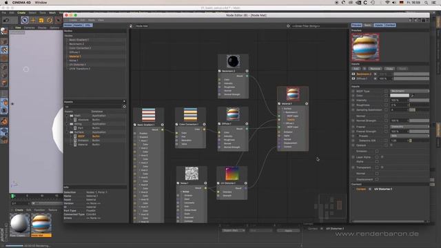 Cinema 4D Node-Materials, Pt 06: Subchannels & Context смотреть онлайн