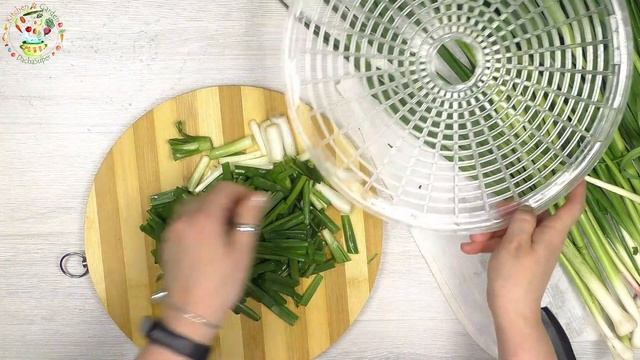 Зеленый лук и чеснок. Заготовка. смотреть онлайн