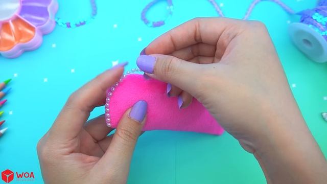 [?paper diy?] Mãe sereia arco-íris deu à luz 5 BEBÊS 메이크업 블라인드백 | Paper DIY ASMR смотреть онлайн