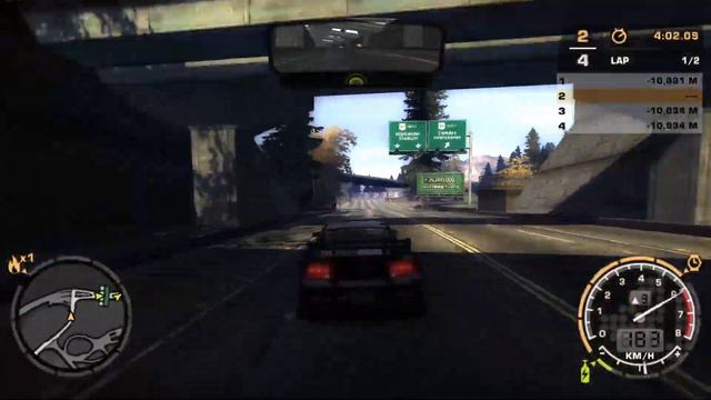 NFS Most Wanted - MW-Online Car Sync Test! смотреть онлайн