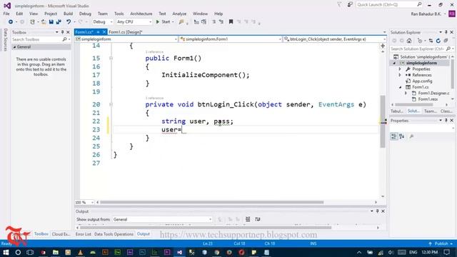 Create Simple Login Form in C#.NET without Database[With Source Code] смотреть онлайн