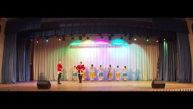 Образцовый хореографический коллектив "Ивушка" номер "Фершанские заигрыши" смотреть онлайн