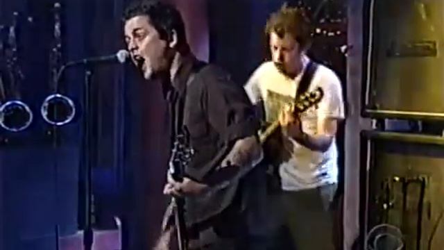 Green Day Minority live on David Letterman смотреть онлайн