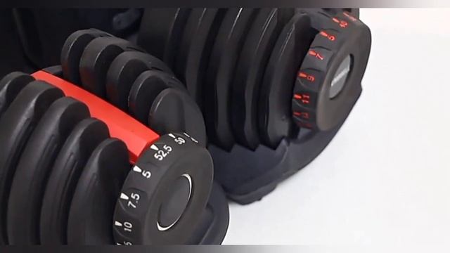 Обзор гантели разборной со ступенчатой регулировкой Proxima Adjustable Dumbbell Black (4.5-40 кг) смотреть онлайн