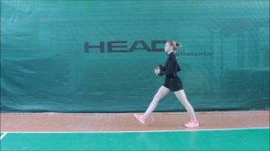 Прыжок в высоту способом "перешагивание". 5-6 класс.