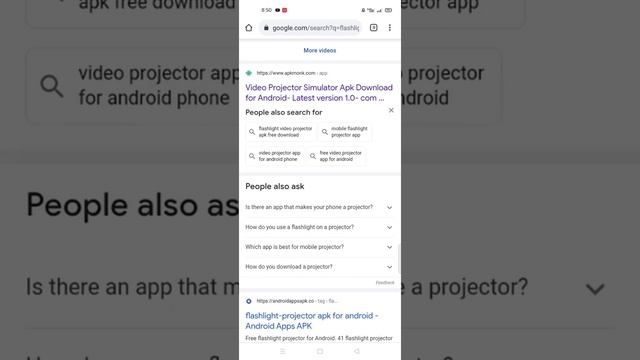 FLASHLIGHT VIDEO PROJECTOR TUTORIAL FOR ANDROID. смотреть онлайн