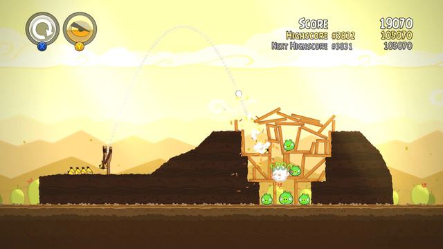 Angry Birds Trilogy-Classic | 3 Stars on 5-17 | Microsoft Xbox 360 смотреть онлайн