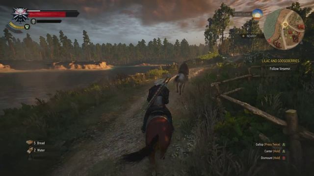 The Witcher III | Xbox One X 4K HDR Gameplay